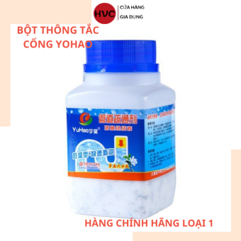 Bột Thông Tắc Cống YUHAO đa năng Cực Mạnh -Bột Thông Tắc Cống,Bột Thông tắc,Thông Đường Ống, Thông Bồn Cầu, thông tắc dầu mỡ 68G[[Freeship - quà]