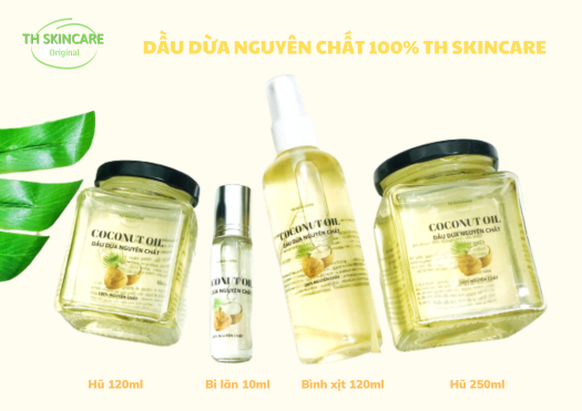 Dầu Dừa Làm Đẹp Nguyên Chất Thủ Công TH Skincare