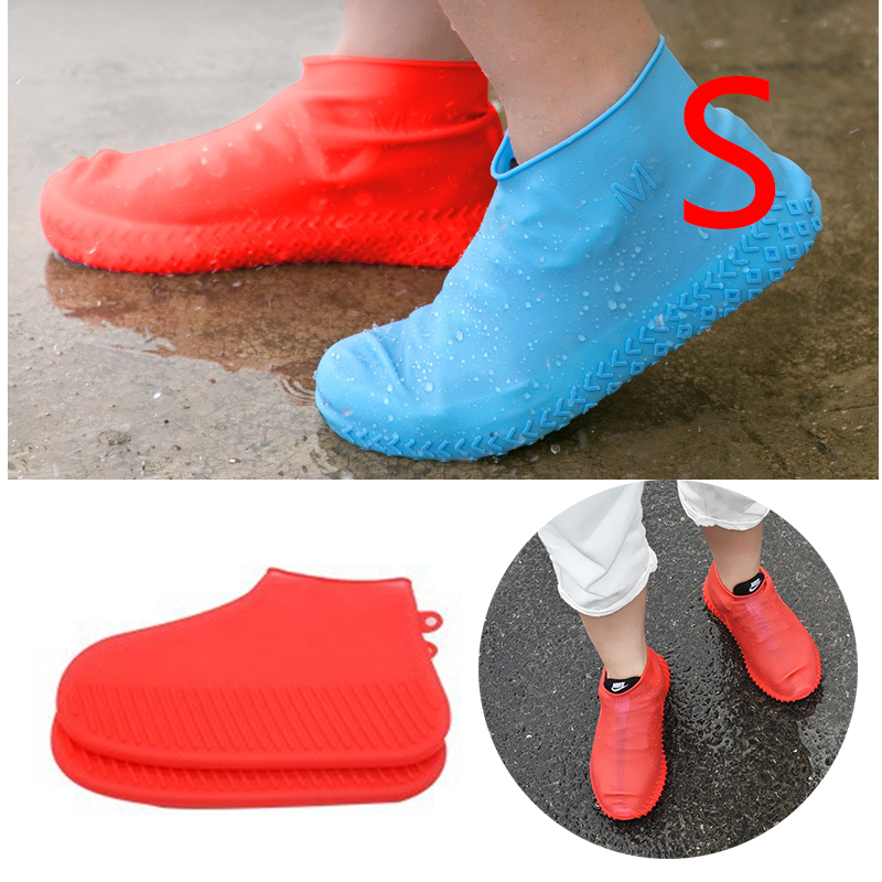 Bọc ỦNG ĐI MƯA Bằng Silicon Chống Thấm Nước Bọc Giày Chống Mưa Bọc Giày Đi Mưa Có Thể Tái Sử Dụng Ủng Cao Su Cổ Điển Bọc Ủng Chống Trượt Có Thể Thu Vào Phụ Kiện Giày Unisex Giày Đi Mưa Ngày Mắt Cá Chân Trẻ Em Người Lớn Dày Chống Trượt Ngoài Trời Miếng Lót