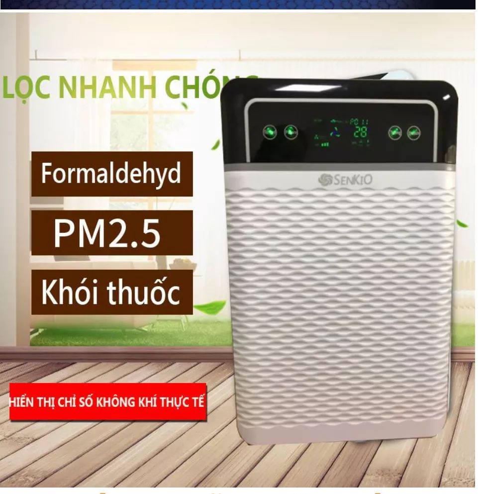 [MẪU MỚI]Máy lọc không khí SK600 công nghệ ion âm thế hệ mới–Lọc sạch không khí trong căn nhà bạn.sử dụng công nghệ Plasmacluster ion mới nhât hiện nay,diệt khuẩn đến 99%,Tạo ẩm chống khô da.thiết kế nhỏ gọn dễ dàng sử dụng