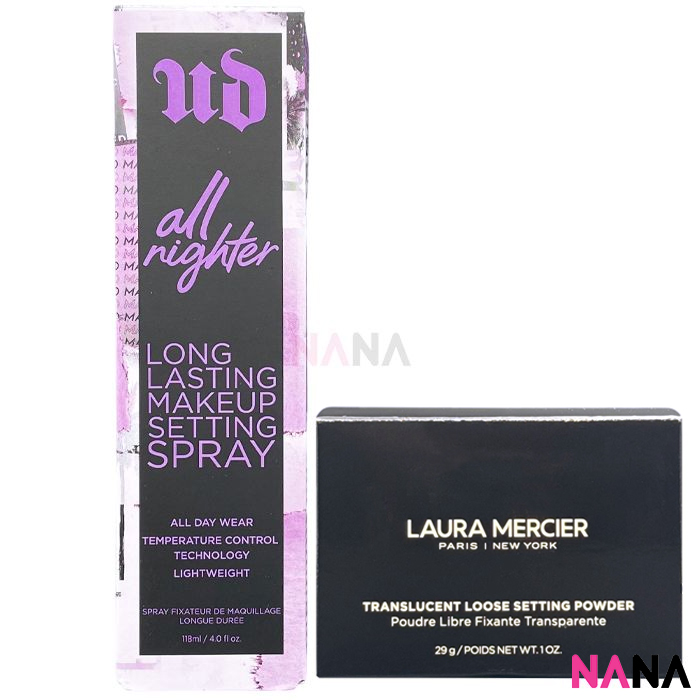 Laura Mercier Loose Setting Powder Translucent 29g + Urban Decay All Nighter Long-Lasting Makeup Setting Spray 118ml ราคา 1,190 บาท*ส่งฟรี