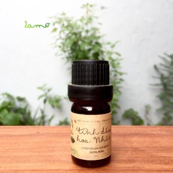 Tinh dầu hoa nhài nguyên chất 5ml (Đồn Điền) - An thần - Giảm căng thẳng - Đẹp da - Jasmine essential oil