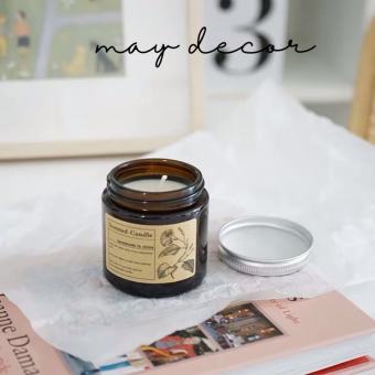 Nến thơm lọ thủy tinh -may.decor-