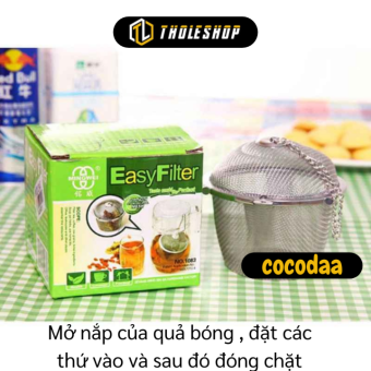 Dụng cụ lọc trà, gia vị - Dụng cụ lọc trà bằng thép không gỉ - Dụng cụ lọc trà thả ấm