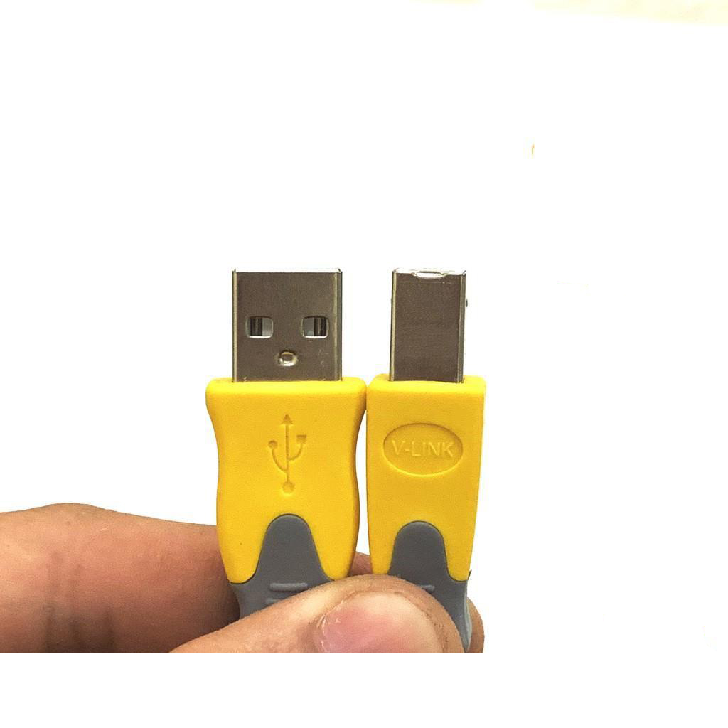 Dây USB Máy In 5m Xám Arigato Kết Nối Tốt