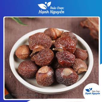 Quả bồ hòn khô 100g, bồ hòn tách hạt, nhiều mật, quả to, dày thịt, dùng làm nước rửa bát, xà phòng