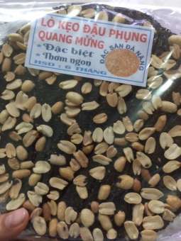 KẸO ĐẬU PHỤNG MÈ ĐEN ĐẶC SẢN ĐÀ NẴNG combo 10 miếng