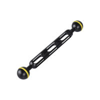 Seafrogs Diamond Double Ball Arm Essential Diving Photography Equipment Dual Ball Joint Arm Lighting System Combination Accessory Anlge Adjustable （4 Inch/5 Inch/6 Inch/7Inch/ 8 Inch）