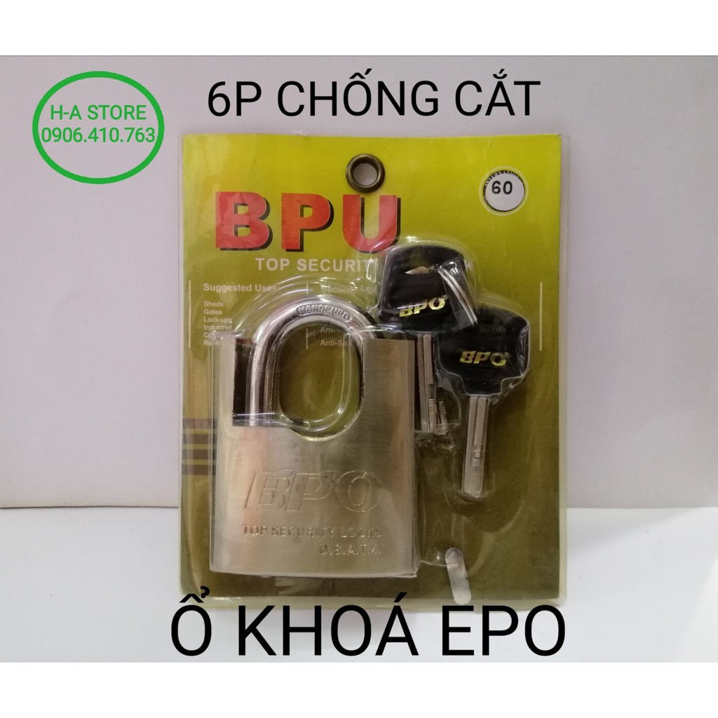 Ổ khóa cửa epo 6p chống cắt