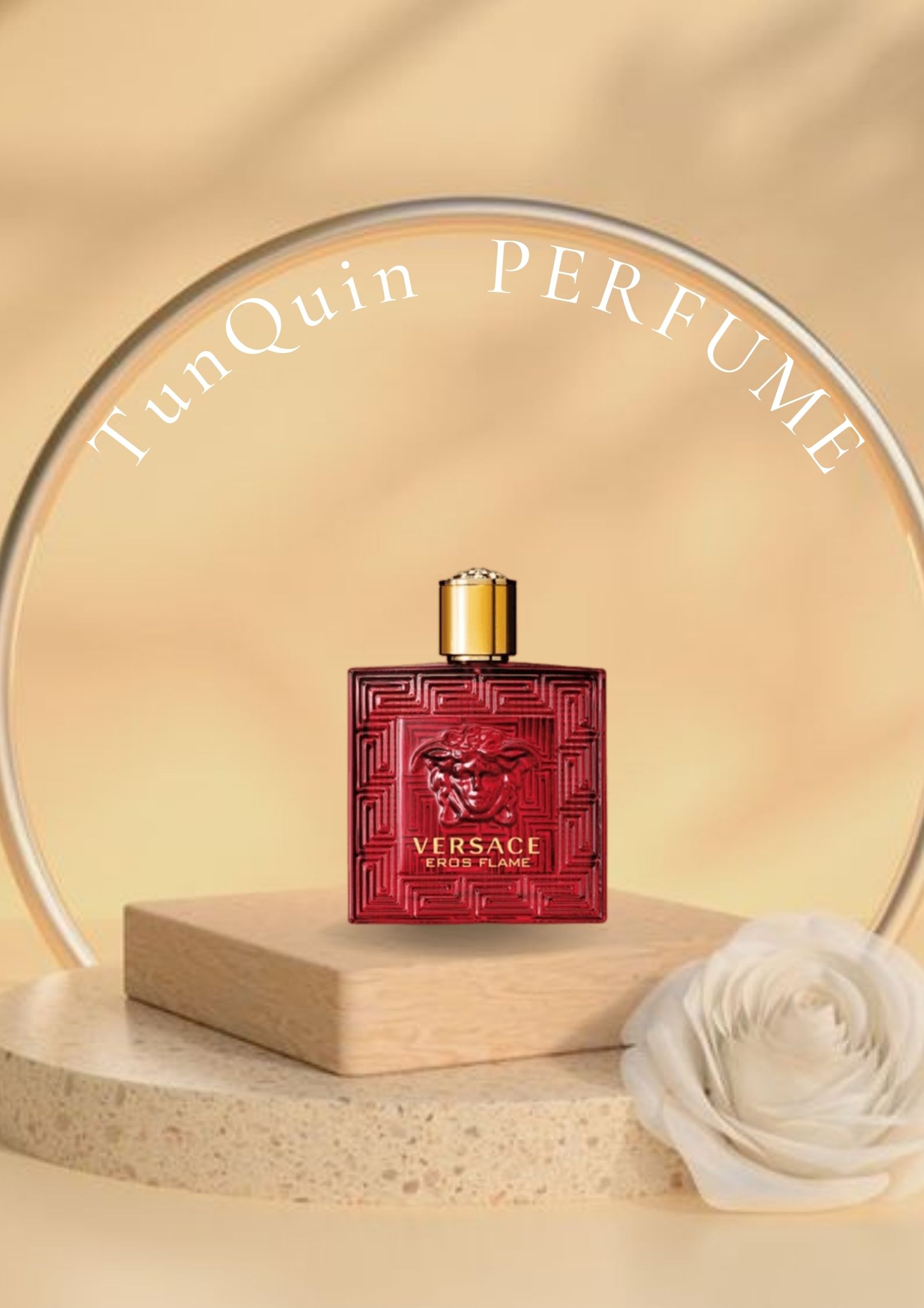 Nước hoa, Nước hoa Nam, Nước hoa Versace, Nước hoa chiết Eros Flame Quyến rũ cho nam - 10ml