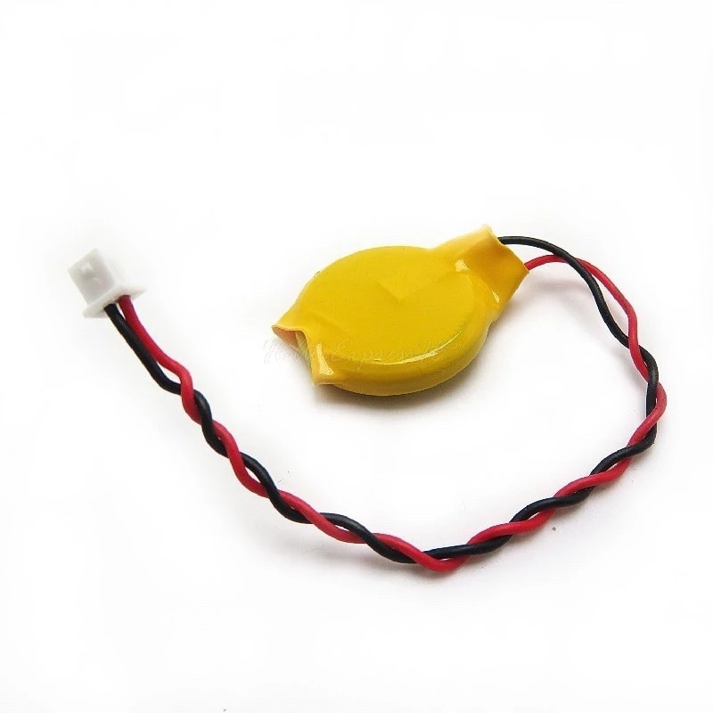 Pin cmos laptop cr2032 3v có dây 2chân cấm 1pcs