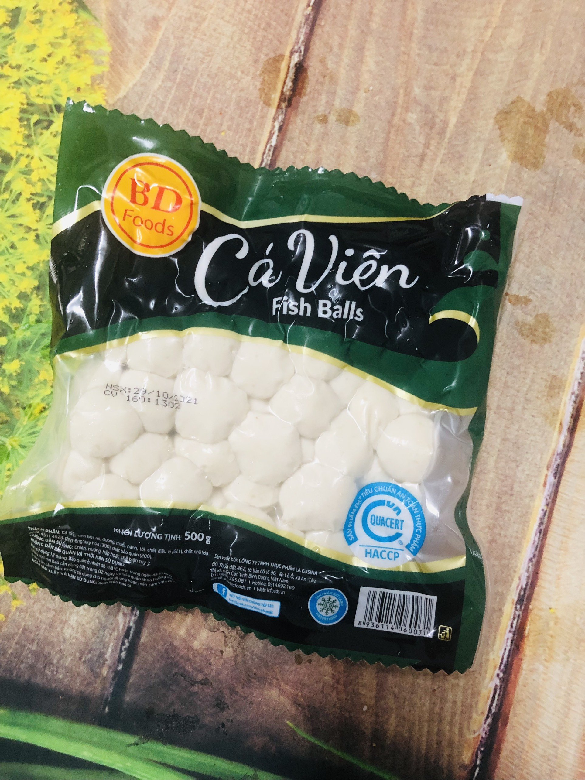 Cá viên thơm ngon dinh dưỡng
