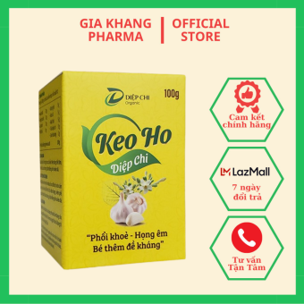 Keo Ho Diệp Chi - Đánh Bay Ho Đờm, Phổi Khỏe, Họng Êm