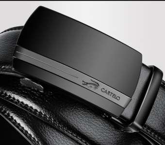 Thắt lưng da nam cao cấp GK-T37 rộng 35mm khóa tự động, dây lưng nam CARTELO - [GINKA]