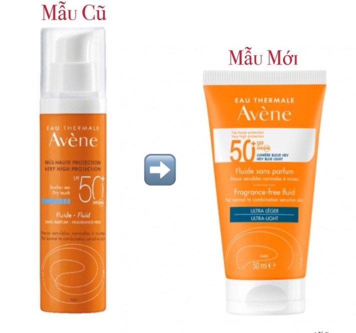 KEM CHỐNG NẮNG AVENE VERY HIGH PROTECTION FLUIDE-FLUID/CLEANANCE  SPF50 50ML