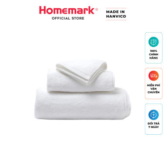 Bộ khăn tắm khách sạn cao cấp Hanvico by Homemark tiêu chuẩn xuất nhật 5 sao có kích thước trẻ em và 70x140 cm