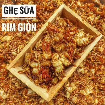 Ghẹ sữa rim giòn tỏi ớt - hũ 1 kg