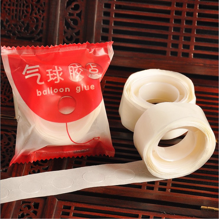 Băng dán bong bóng, cuộn băng keo dán bóng, dính bóng, trang trí sinh nhật Fubao Store