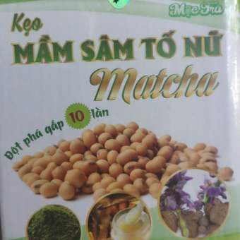 KẸO MẦM SÂM TỐ NỮ MATCHA