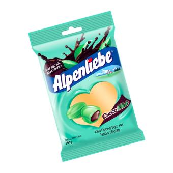 Kẹo Hương Bạc Hà Nhân Sôcôla Alpenliebe ChocoMint (Gói 261g)