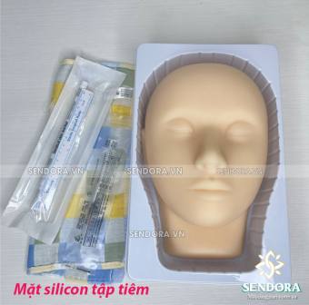 Đầu Manocanh silicon siêu mềm học tiêm filler, căng chỉ, Đầu canh silicon dẻo Hàng loại 1