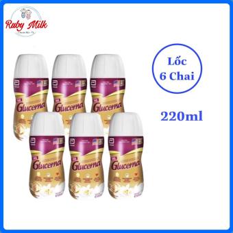 Lốc 6 chai Sữa Glucerna Pha Sẵn 220ml