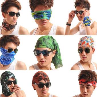 Khăn ống đi phượt - khăn quàng cổ, buộc tóc, trùm đầu, khẩu trang - giao màu ngẫu nhiên