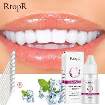RTOPR Làm trắng răng Bọt Tẩy Trắng Răng Làm Sạch Răng Khử Mùi Hôi Miệng Mousse Teeth Whitening Clean Teeth 10ml