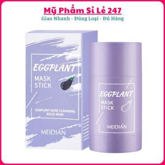 Mặt Nạ Đất Sét Cho Da Dầu Mụn 40g Mặt Nạ Đất Sét Dưỡng Ẩm Tinh Chất Cà Tím Meidian myphamsile247 Ni066