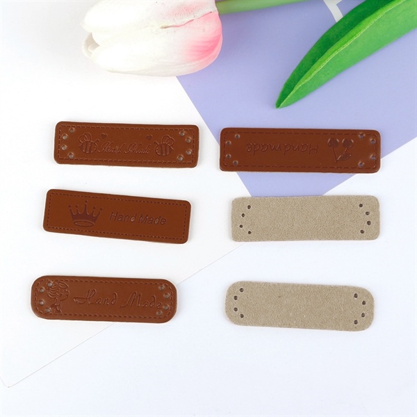 Tag mác da hand made size 5.15 cm, giao hình ngẫu nhiên