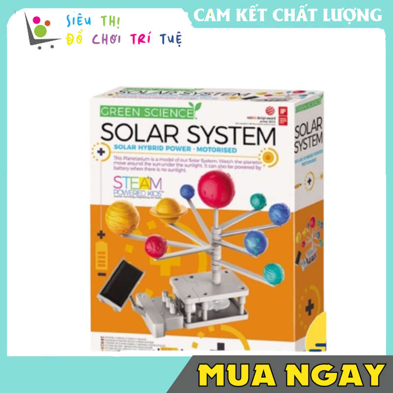 Đồ chơi khoa học mô hình hệ mặt trời 4m 2pe190009 steam - đồ chơi mô hình hành tinh quay trong hệ mặt trời giúp bé khám phá⚡siêu thị đồ chơi trí tuệ⚡