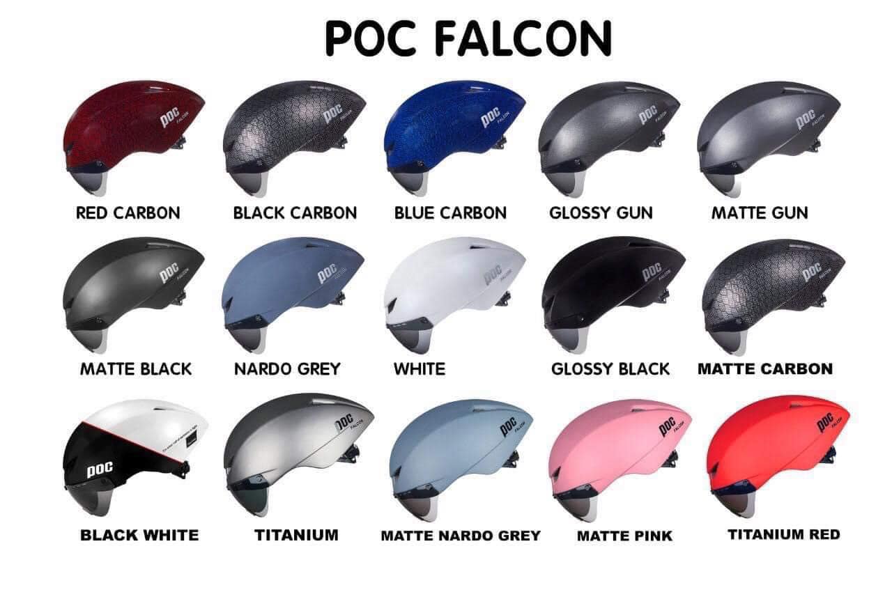 Mũ bảo hiểm xe đạp poc falcon