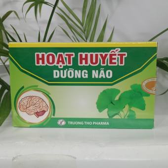 Hoạt huyết dưỡng não - Trường Thọ, hỗ trợ giảm đau đầu, hoa mắt, giảm trí nhớ
