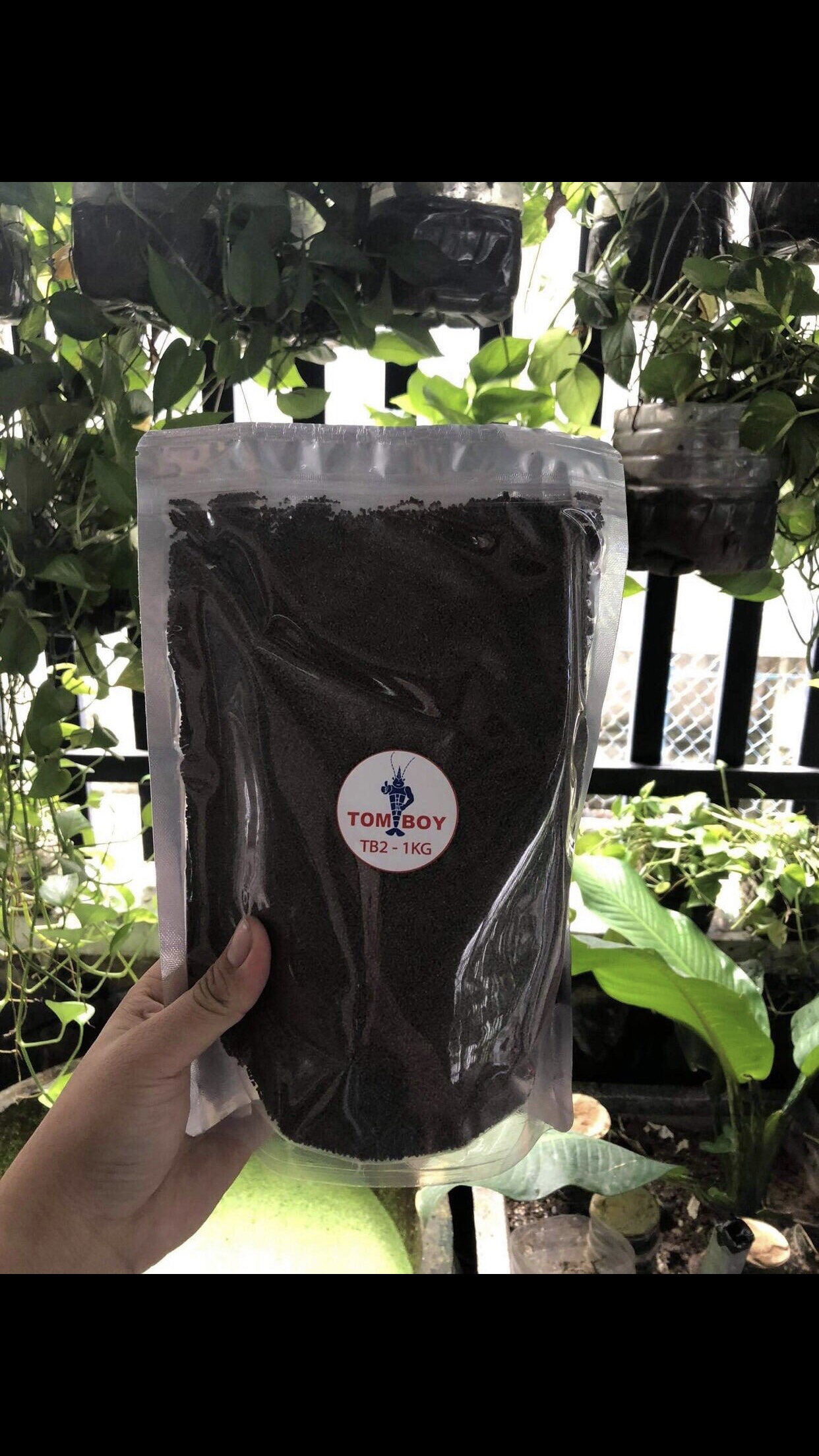 1kg cám tomboy tb2 cám viên size trung cho cá cảnh giá rẻ