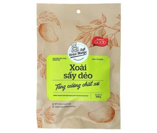 Xoài sấy dẻo VMGood gói 100g