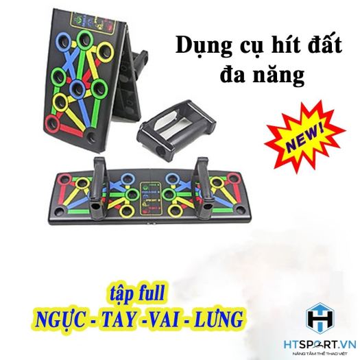 Dụng Cụ Hít Đất Đa Năng Bộ Dụng Cụ Tập Luyện Hít Đất Chống Đẩy Tập Gym Tại Nhà Cao Cấp Chính Hãng