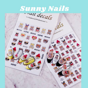 Miếng Dán Móng Tay 3D Nail Sticker Tráng Trí 2022