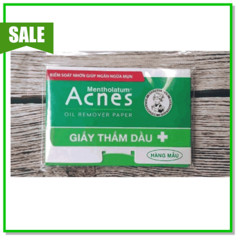 Giấy thấm dầu Acnes 50 tờ hút sạch nhờn dầu trên mặt