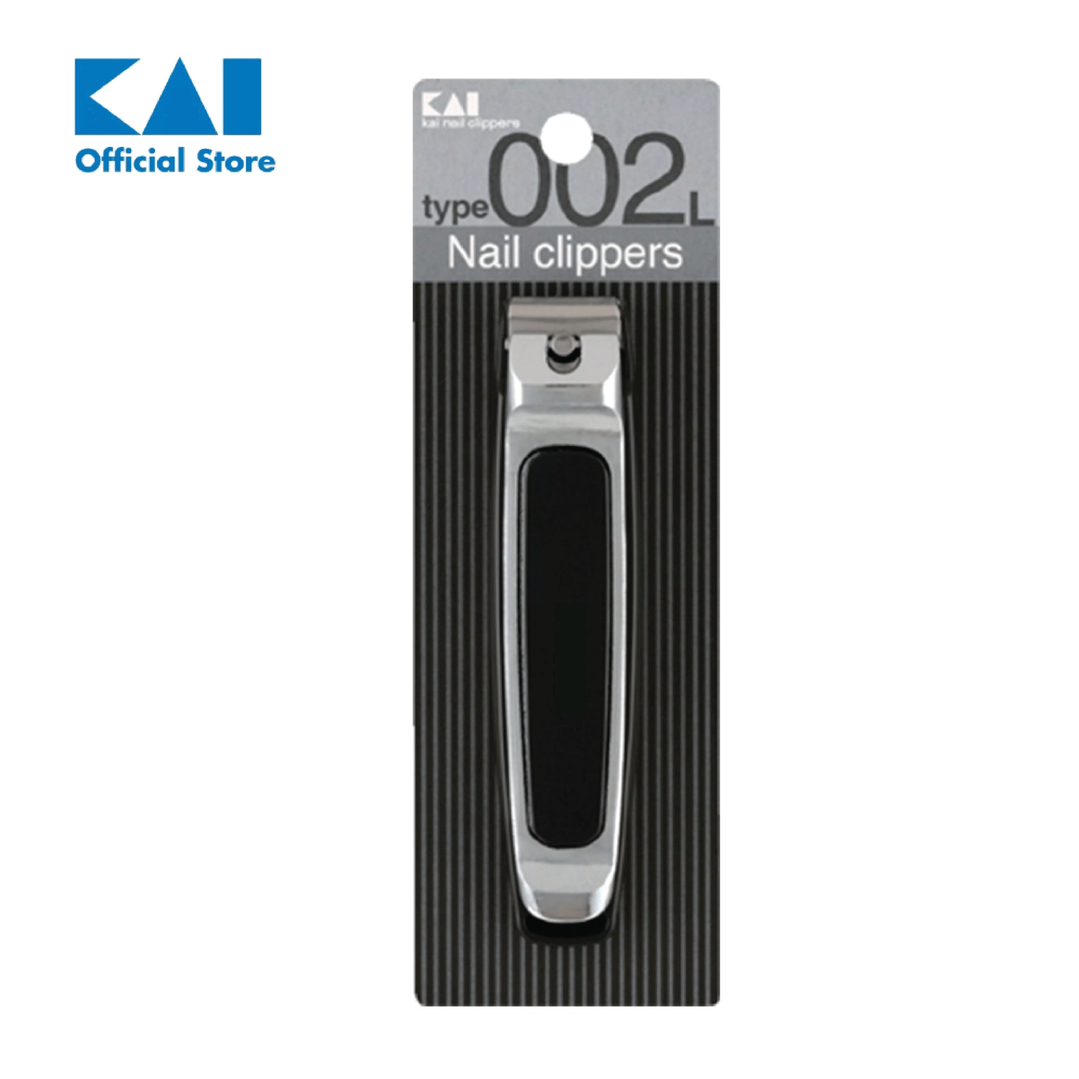 Bấm móng tay cao cấp Nhật KAI-002L màu đen KE0131