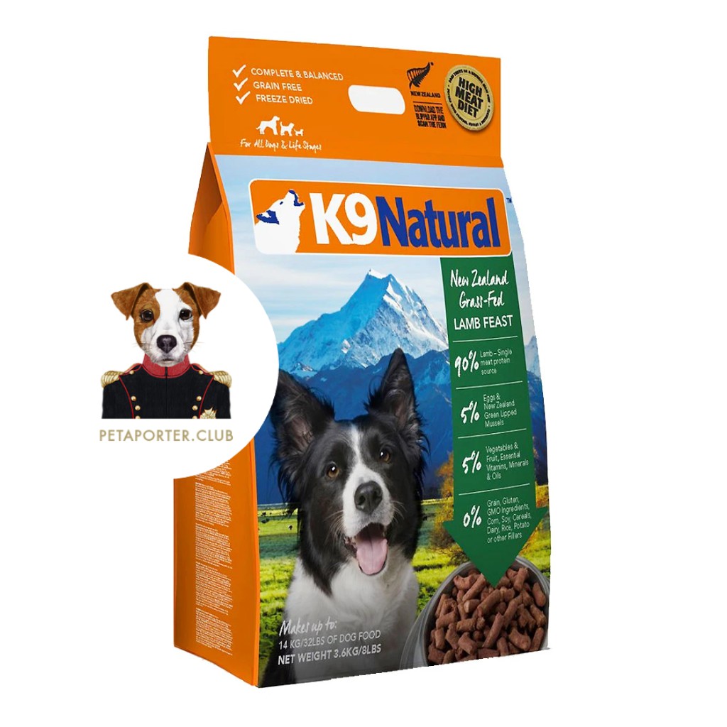 k9 natural lamb 3.6 kg