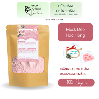 Bột Nạ Dẻo Hoa Hồng - Mask Dẻo Hoa Hồng Chuyên Spa Chăm Sóc Da, Dưỡng Trắng, Săn Chắc Da