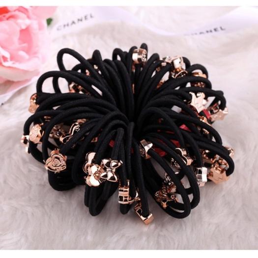 100 Dây buộc tóc Hàn quốc xinh xắn