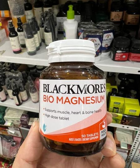 bổ sung magie Blackmores Bio Magnesium 50 viên
