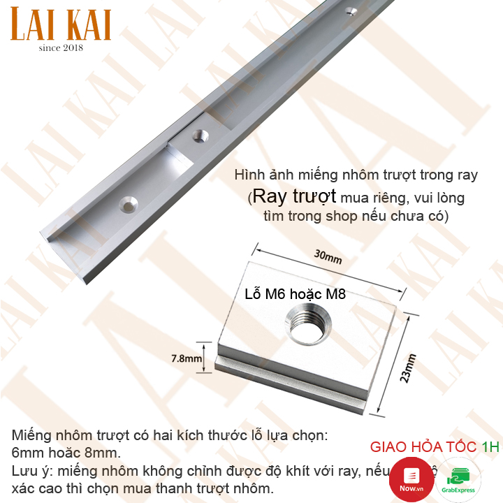 [HCM]Miếng nhôm trượt