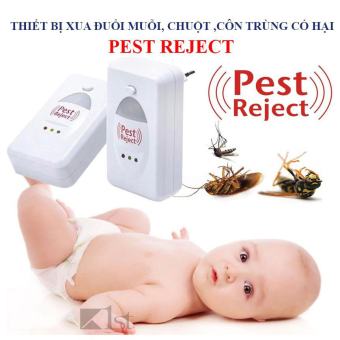 Thiết Bị Đuổi Côn Trùng - Máy Đuổi Chuột, Gián, Muỗi Pest Reject