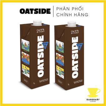 Sữa Yến Mạch OATSIDE Oat Milk Chocolate nhập khẩu Singapore (2 x 1L)