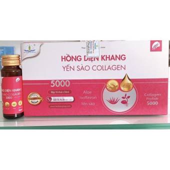 NƯỚC UỐNG COLLAGEN HỒNG DIỆN KHANG - ĐẸP DA, GIỮ MÃI TUỔI THANH XUÂN