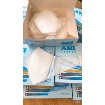 combo 2 hộp (100 cái) khẩu trang 3D Ami hàng chính hãng