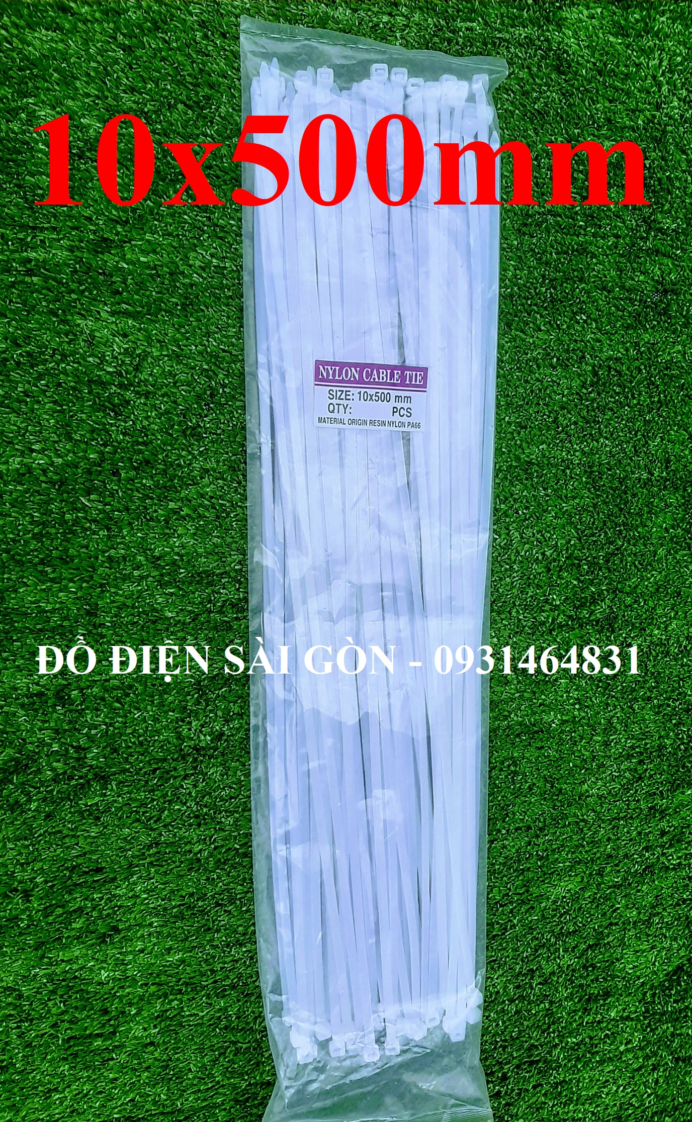 Dây rút nhựa, dây thít nhựa 50cm nylon cao cấp.