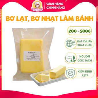 Bơ Lạt, bơ nhạt làm bánh [200gr-500gr] bơ thơm làm kẹo Nougat, bánh Bông Tuyết [Cao cấp giá tốt]